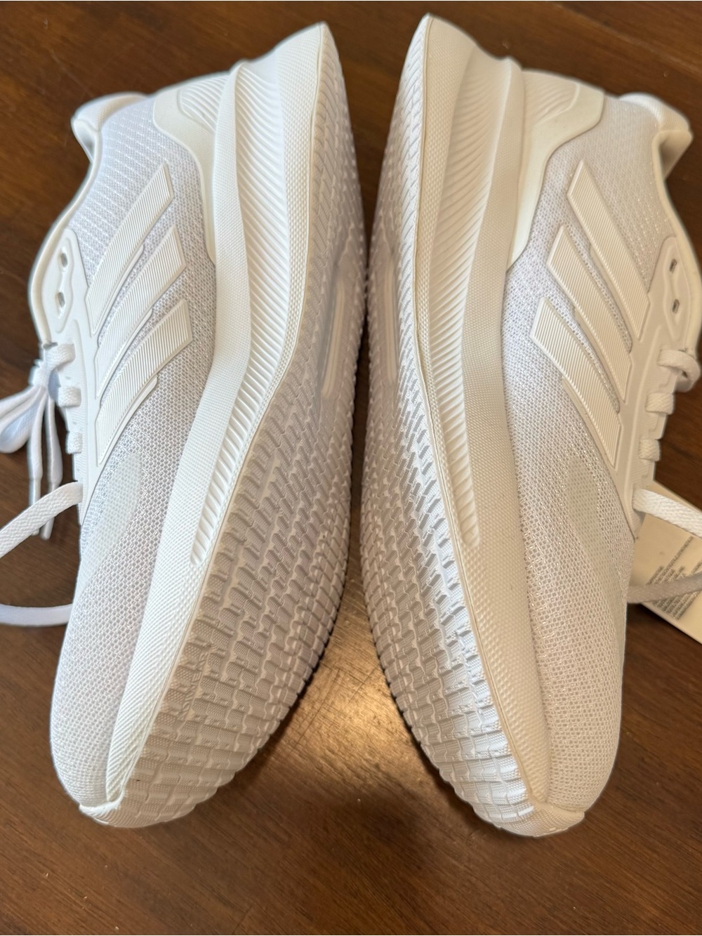 Adidas Men’s Runfalcon 5 White Athletic Running Shoes Sneakers IH7757 Sz 7.5 NWT - Picture 4 of 8